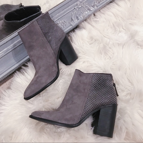 steve madden replay suede booties
